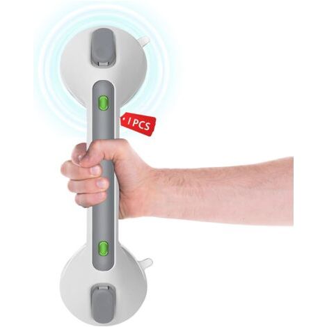 1-teiliger Duschgriff Mit Saugnapf, 30 Cm Badezimmergriff, Sicherheitsgriff, Kein Bohren Erforderlich, Haltegriff Für Die Dusche, Badezimmergriff Für Ältere Menschen/behinderte