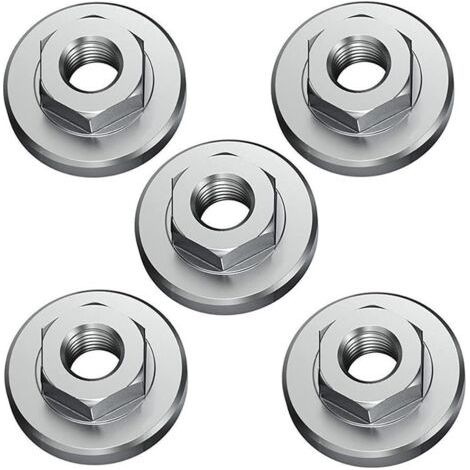 Muttern-schnellspannmutter, 5 Schnellspannmutternklemmen, Mutternzubehör Für Alle Winkelschleifer