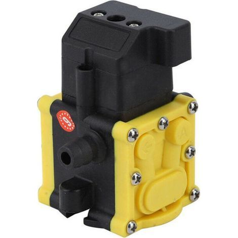 8x7x5cm Garten Selbstansaugende Wasserpumpe Zubehör Elektrische Sprühpumpe Wasserpumpe Membranpumpe 12v