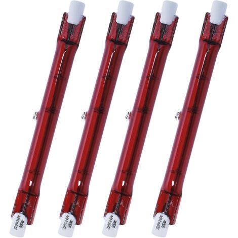 500-w-rubin-halogenlampe, Kompatibel Mit Heatmaster R7 Gartenheizgerät – 4er-pack