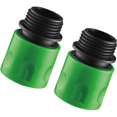 Gartenschlauch-schnellkupplungsarmaturen, Gartenschlauch-buchse, 2 Stück Schnellkupplungs-wasseranschlussarmaturen, Wassertrennkupplung