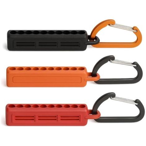 3 Stück Schraubendreher-bithalter, Bit-organizer, 1/4-zoll-sechskant-bithalter Mit Karabinern, 10-loch-schraubendreher-bithalter