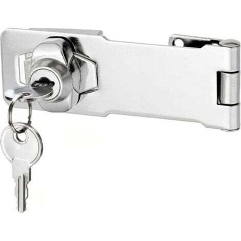 Hasp-vorhängeschloss Mit Verschiedenen Schlüsseln, Schubladenschloss (10 Cm)