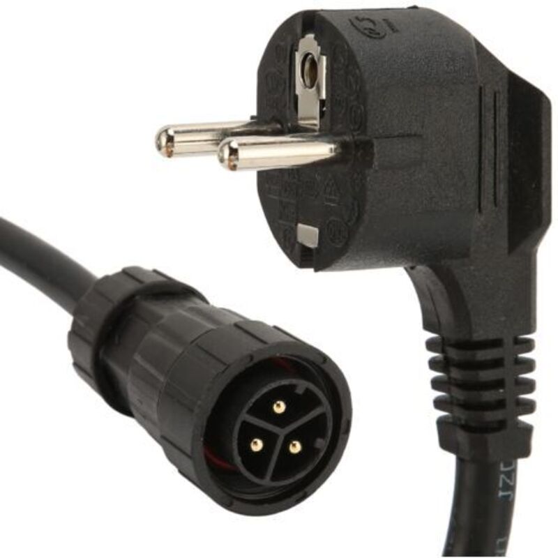 Gugxiom Solarkabel Eu 220 V Ac, Solarkabel 3 X 1,5 Mm², 3 M Langes Photovoltaikkabel Für Mikro-wvc-wvc 600 700 1200 1400 1600, Verwendet In Den Onduleurs Für Elektrische Zentralen