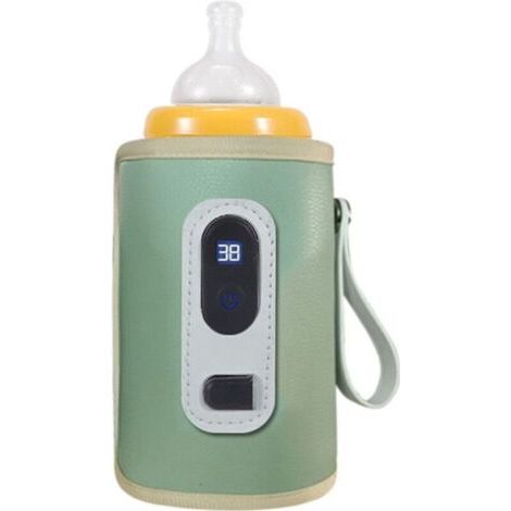 4-in-1-babyflaschenwärmer, Hält Babynahrung Mit Temperatur Warm, Lcd-display, 5 Stufen Der Temperatureinstellung