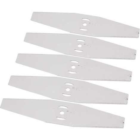 5 Stück Akku-mäher-zubehör, Metall-ersatzmesser, Akku-mähmesser, Zubehör, Ackerland Für Rasen, Garten – Sechs Zoll (150 Mm)