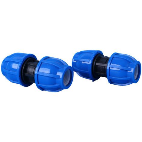 Gerade Fittings Aus Pe-kunststoff, 32 Mm Auf 32 Mm Wasserrohradapter, Wasserrohrverschraubungen
