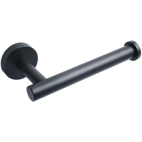 Wand-toilettenpapierhalter Aus Edelstahl Sus304 Für Bad Und Küche, Mattschwarz