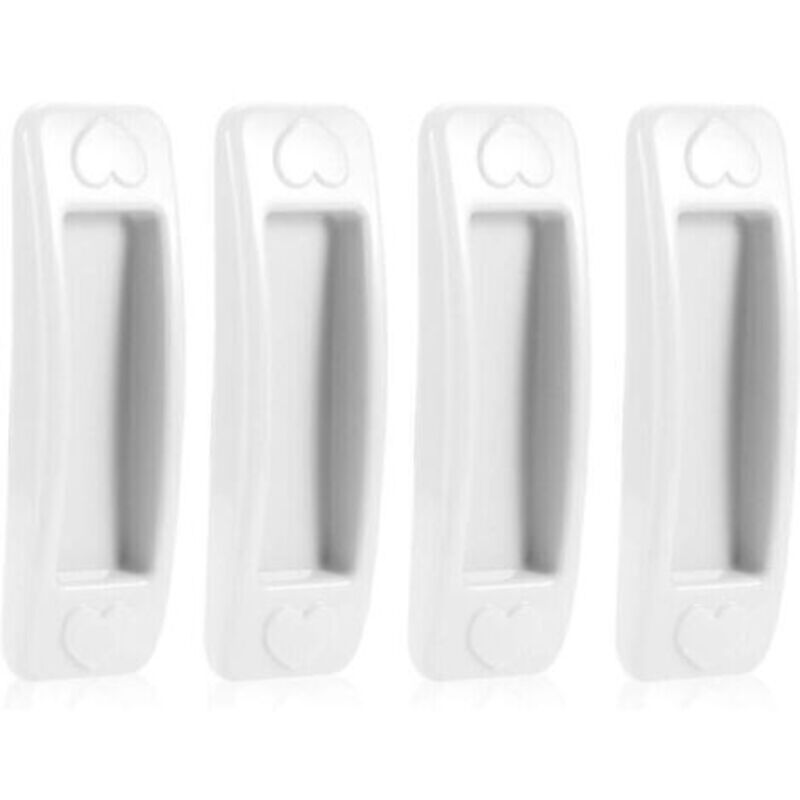 Küchenhilfsgriff, Selbstklebender Hilfsgriff, 4 Stück Selbstklebendes Abs