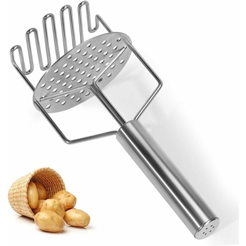 Manuelle Püreepresse, Püreepresse Aus Rostfreiem Edelstahl, Püreepresse Für Die Küche, Professionelle Kartoffelpresse, Ecrase Pomme De Terre Für Hülsenfruchtfrüchte