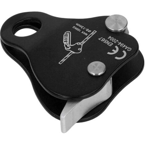Seilsperre, Aluminium-autosperre, 8-13 Mm Seilsperre Für Seilrutsche Und Alpinismus Im Freien (le Noir) Alpinismus-werkzeuge