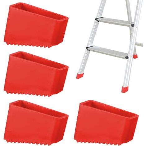 4 Stück Gummi-leiterfüße, 50 X 20 Mm, Leiterschutzspitzen, Rutschfest, Für Universelle Leiterfüße Für Heimarbeiter