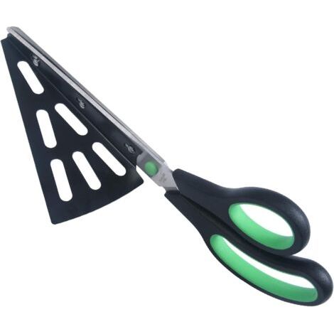 28 Cm Edelstahl-pizzaschere, Küchenschere Mit Abnehmbarer Pizzaschaufel, (multifunktion, Nicht Nur Für Pizza), Küchenhelfer (grün)