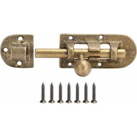 Vintage-türriegel Aus Messing, Alte Tür, Fensterriegel, Schiebeschnalle, Schlossbeschläge Für Türen, Holztüren – Bronze