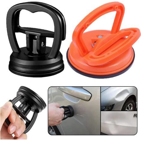 Auto-dellenzieher, Leistungsstarkes Auto-dellenentfernungs-heber-set, Auto-saugnapf Und Lackfreies Dellenreparaturset Für Die Karosserie (2er-pack)