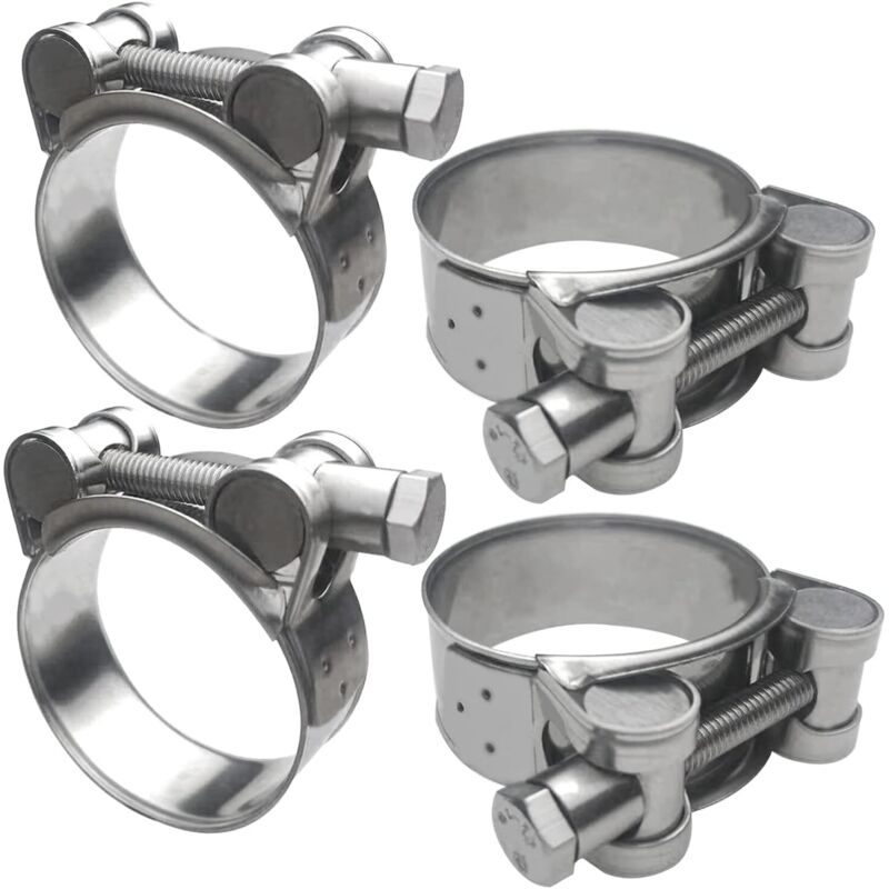4 Stück Verstellbare Schlauchschelle Aus Edelstahl 304, 64–67 Mm, Für Baufahrzeuge, Boote, Motorräder Usw.