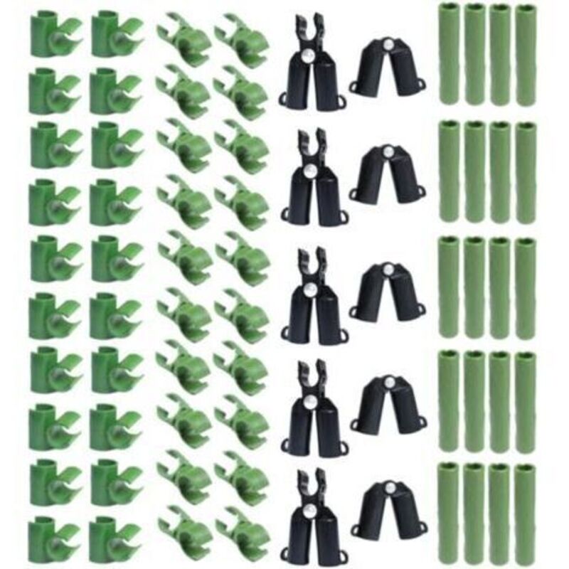 70 Verstellbare Kunststoff-verbindungsstücke Für Pflanzengitter – 11 Mm
