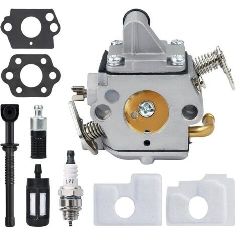 Vergaser Für Stihl Ms170 Ms180 017 018 Vergaser, Komplettes Zubehörset Mit Luftpumpe Und Luftfilter, Ersatz Für Zama C1q-s57 Und 1130-120-0603