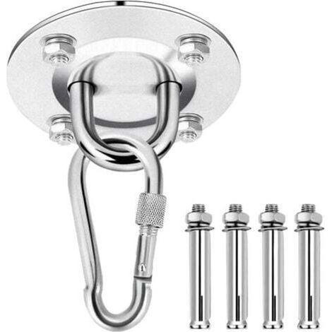 Deckenhaken, Deckenstütze Suspension Trainer Suspension Kit Für Hängesessel, Hängematte, Sling Trainer, Boxsack, Yoga