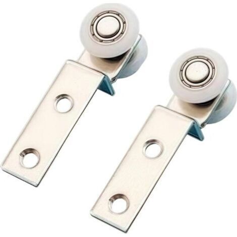 Packung Mit 2 20-mm-rollen Für Schiebetüren, Robust Und Langlebig, Ideal Für Möbel Und Schiebetürsysteme, Einfache Montage