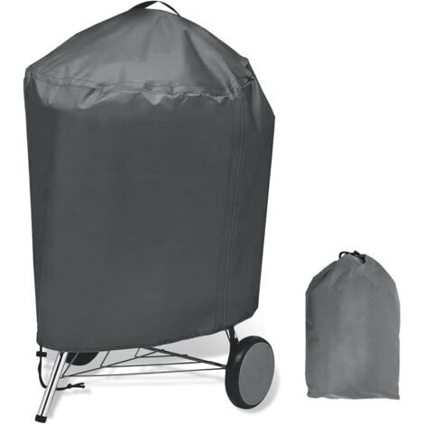 Grillhaus, Wasserfestes Grillhaus 210d, Wasser- Und Uv-beständig (ø77 X 90 Cm, Grau)