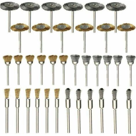 Ensemble Aus 36 Metallnägeln Aus Rostfreiem Edelstahl Für Perceuse Und Rotierende Werkzeuge.