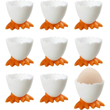 9 Koquetiers, Originalgetreue Vergnügungsparks, Déjeuner Porte-coquetiers, Farbige Kunststoffe.