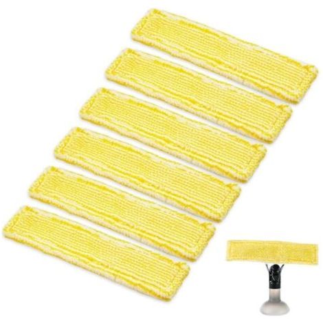 6-teiliges Mikrofasertuch Für Kärcher-fenster, Reinigungstuch Für Kärcher Wv2 Wv5, Mikrofasertücher, Fensterreiniger-zubehör, Ersatz-staubsaugertuch, Reinigungstücher