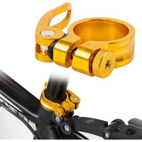 Pince De Tige De Selle De Vélo Tige De Selle À Dégagement Rapide Für Vélo De Tube De Montagne 31,8 Mm Vtt Vélo Vélo De Route Pince De Tige De Selle De Vélo Décontracté