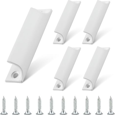 Ensemble Aus 5 Weißen Außentüren, Türfenster-türen, Tür-fensterrahmen, Aluminium-verbindung, Mit Sicht