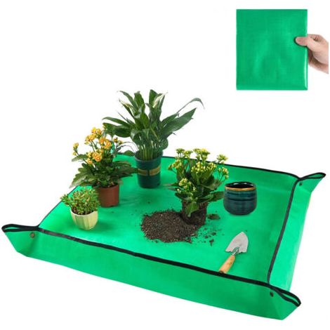 80 X 100 Cm Dicke, Wasserdichte Blumenerde, Geeignet Zum Umpflanzen Und Umtopfen Von Zimmerpflanzen Für Gartenliebhaber.