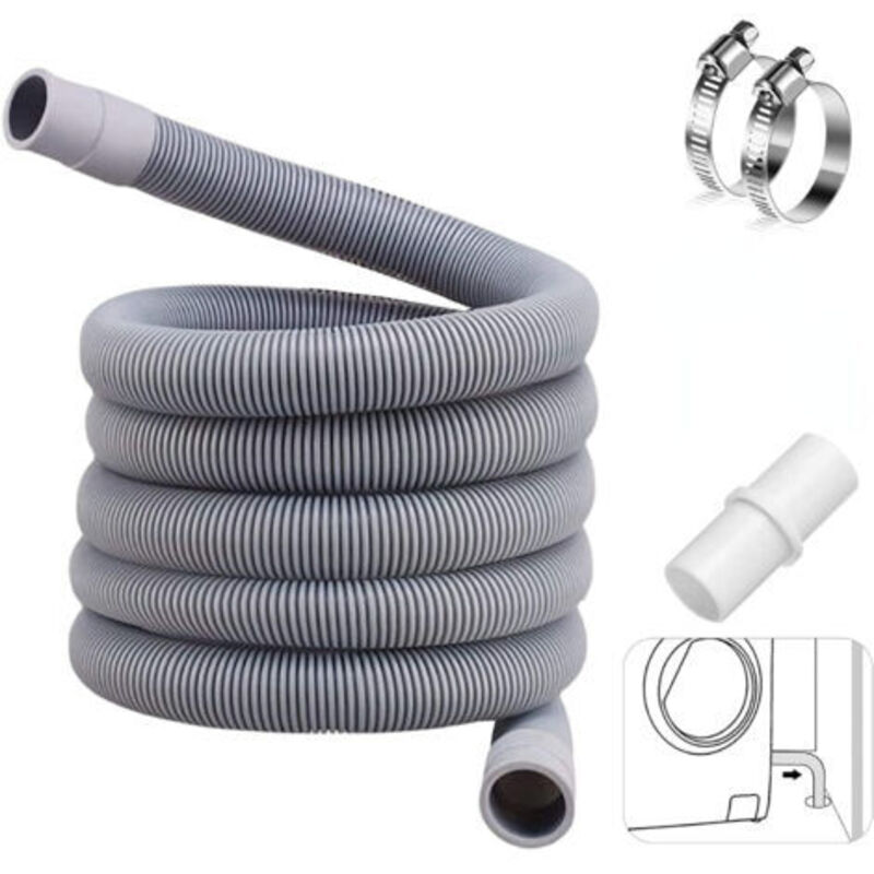 Universeller, Flexibler Absaugschlauch Von 3 M, Absaugschlauch Für Waschmaschine, Absaugschlauch Für Waschmaschine, Absaugschlauch, Absaugschlauch, Absaugschlauch Für Absauganlage