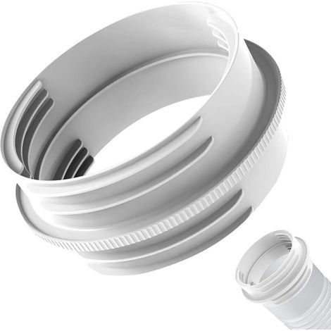 Abluftschlauchanschluss Für Mobile Klimaanlage, Tragbarer Anschluss 13/15 Cm, Auslaufsichere Verlängerung Für Schiebefenster Und Wand
