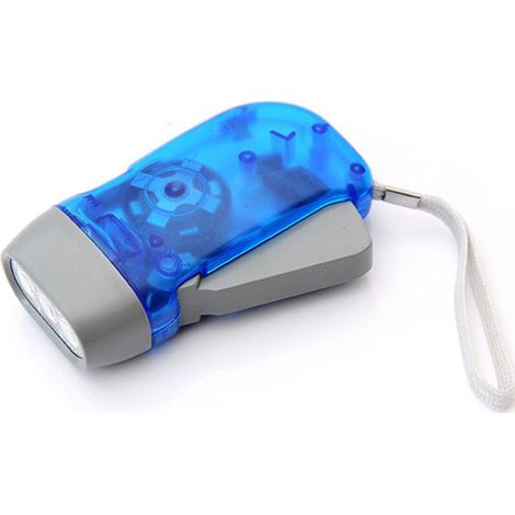 Handdruck-taschenlampe – Gartenbedarf – 3 Led-taschenlampen