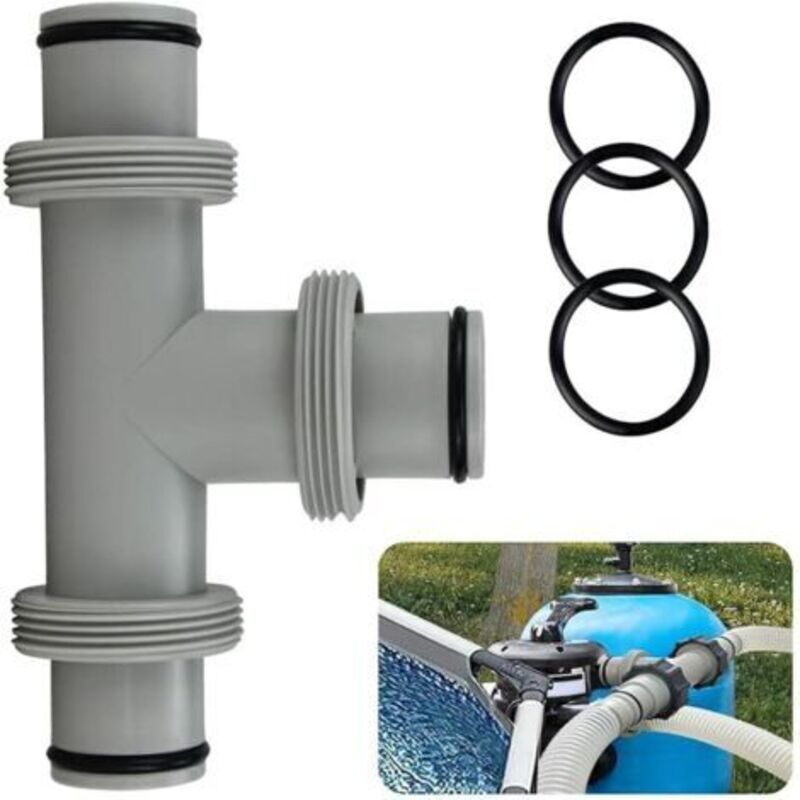 Schlauchhalter Für Schwimmbecken – Durchmesser: 38 Mm – 3 Rollen – Durchmesser: 38 Mm
