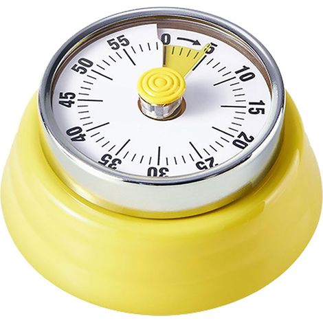 Kochminute Aus Rostfreiem Stahl Mit Magnetischer Fixierung, 60 Minuten Lang Und Alarmton.