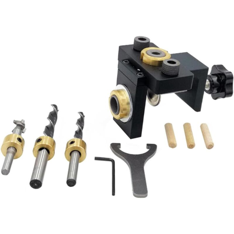 1 Set 3 In 1 Punch Locator Bohrer Locator Werkzeug Holzbearbeitung Markierungswerkzeug Zimmerei Loch Locator Bohrer Markierung Locator Für Holzbearbeitung
