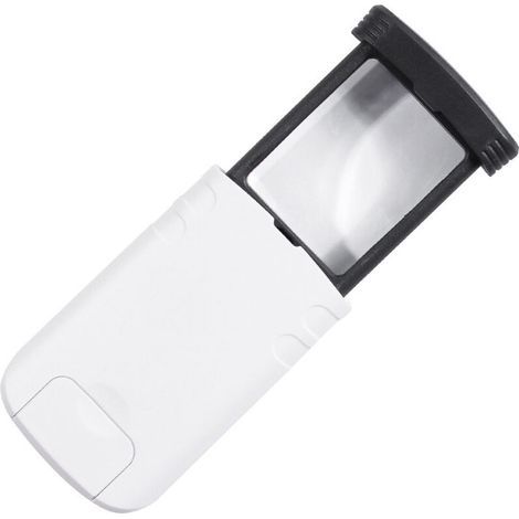 Asphärische Led-beleuchtungslupe Mit Schützender Schiebeabdeckung