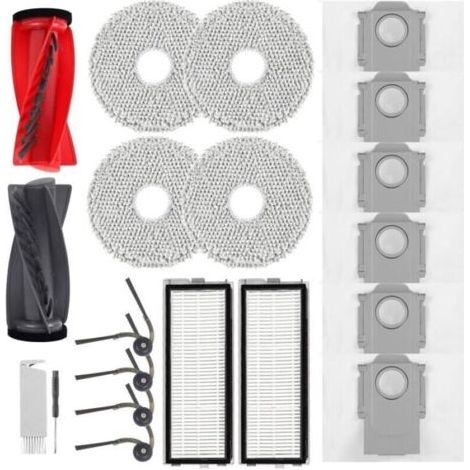 Zubehör Für Kompatible Staubsauger Mit Roborock Qrevo S5v, Qrevo Curv, Qrevo Curv S5x, Qrevo Edge, Qrevo Edge S5a