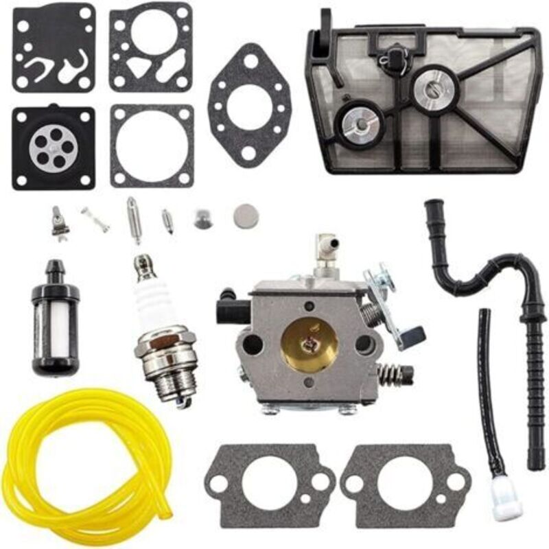 Vergaser Mit Luftfilter Und Öl-luft-verbindung Für Benzinpumpe Stihl 028 028av 028super 028avseqw 028avseqwb Tillotson Hu-40d Walbro Wt-16b 11181200600 11181200601 Ersetzen.