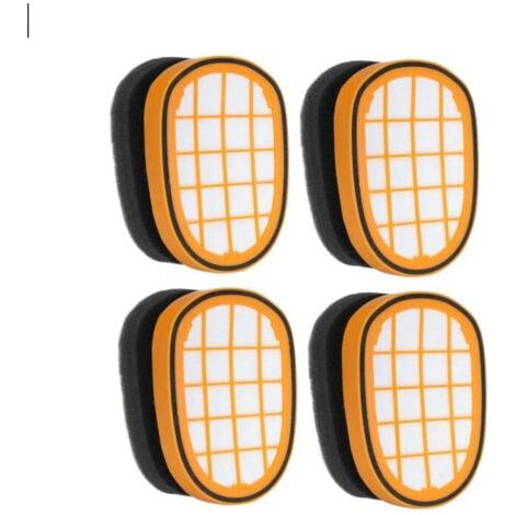 4er-pack Fc6812/6814/6822/6823/6908 Ersatzfilter, Kompatibel Mit Philips-zubehör