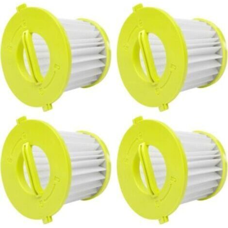 Lot Von 4 Hepa-filtern Für Staubsauger Ryobi One+ Pcl700, Pcl704 Austauschteile