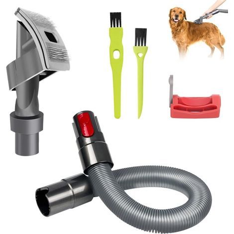 Staubsaugerdüse Für Dyson V15, V12, V11, V10, V8, V7, Toilettenbürste Mit Tuyau-erweiterung, Adapter, Gâchette-verrou, Bürstenkopf Und Staubsauger, Praktisch Für Staubsauger