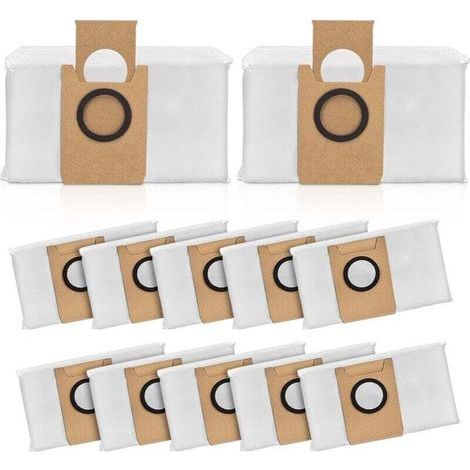 12 Beutelzubehör Für Ecovacs Deebot X1 Omni Roboterstaubsauger, Ersatz-staubsaugerbeutel Für Ecovacs Deebot X1 E Omni Reinigungsstation