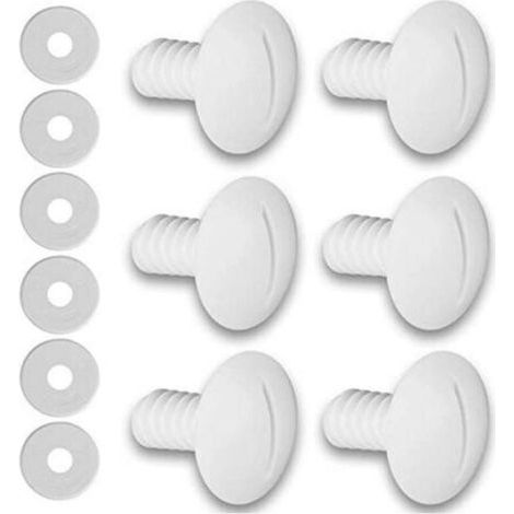 6 Stück Polaris C-55 Poolreiniger Kunststoff-nabenschrauben-set 180/280 Ersatzteile –
