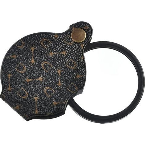 Neue Faltbare Handlupe – 15-fache Lesehilfe – Durchmesser 70 Mm – Taschenlupe