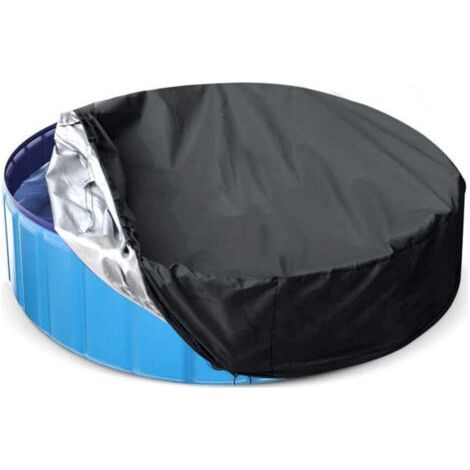 Couverture Ronde Pour Piscine Couverture Protectrice Anti-feuilles Pour Piscine – Housse Imperméable En Tissu Ronde Pour Spa Protection Contre Les Débris Et Impuretés
