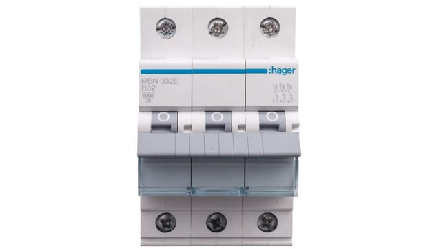 Überstromschutzschalter 3P B 32A 6kA AC MBN332E