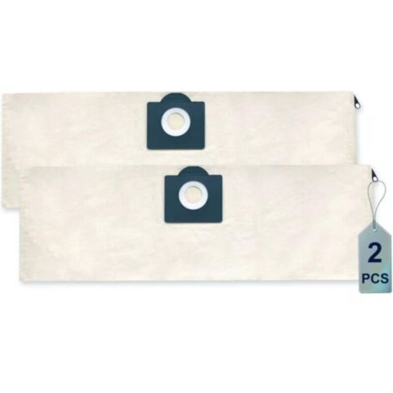 Pr Lot De 2 Sacs À Poussière Lavables En Tissu Reutilisable For Karcher Wd3 Wd 3 Premium Mv3 Wd3200 Se4001 6.959-130.0 Sacs Aspirator