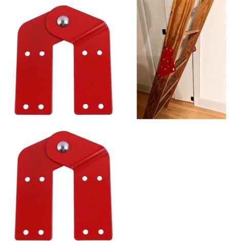 (2 Stück) Dachbodenleiter-scharnier, Fischgrätenleiter, Spurstange, Dachbodenleiter-zubehör